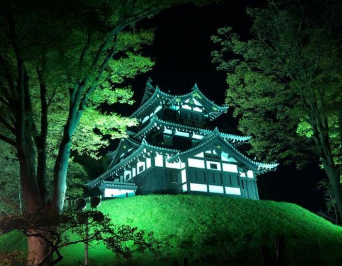 Takada Castle Three-storey Turret, Japan
